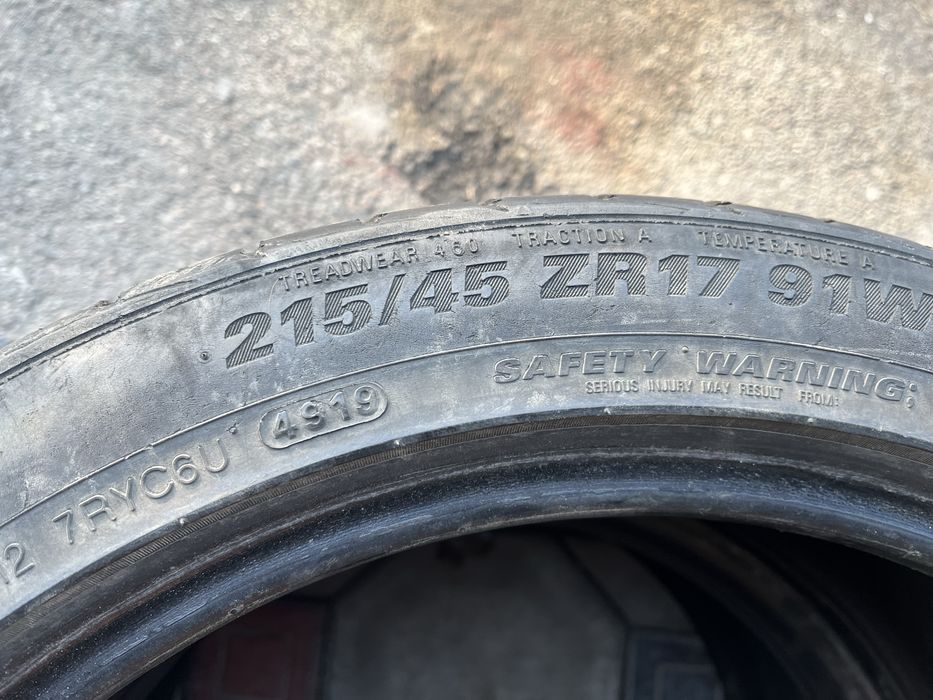 Резина летня R17