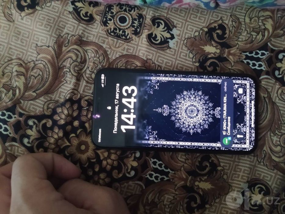 iphone xs yomks 76 hotira 64 fase yo tru bo kar dak bo orqa ozro sngan