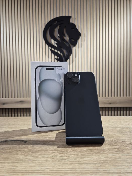 iPhone 15 256gb Black Neverlocked Bat 88%/Fact+Garantie