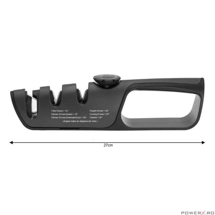 Dispozitiv ascutit cutite, manual, ascutitor, profesional, KingHoff