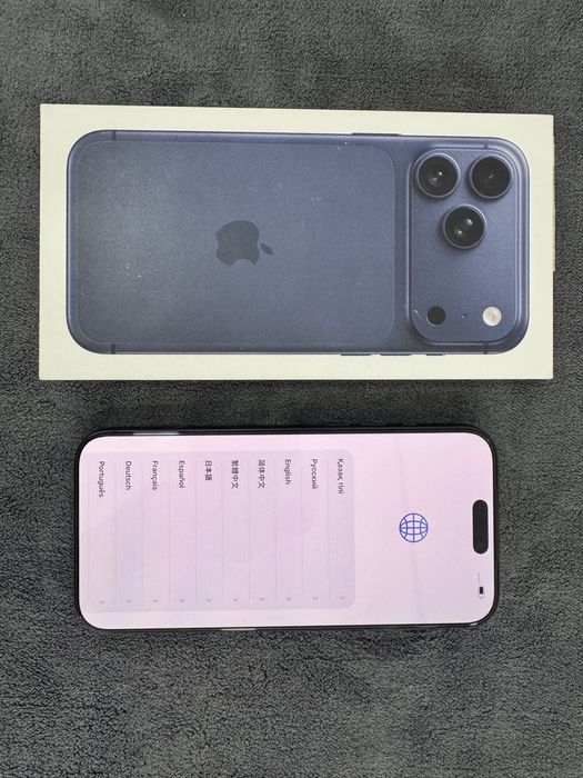 Iphone 17 pro Max,256gb,Deep Blue,EAC,