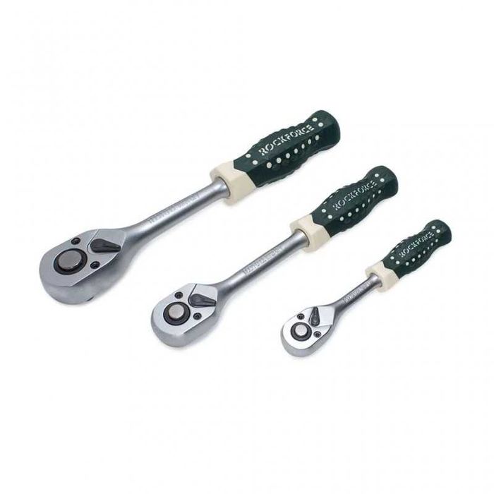 Гедоре 216 части 1/4” 3/8” 1/2” и Звездогаечни ключове RockForce