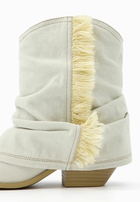 Дънкови боти bershka zara