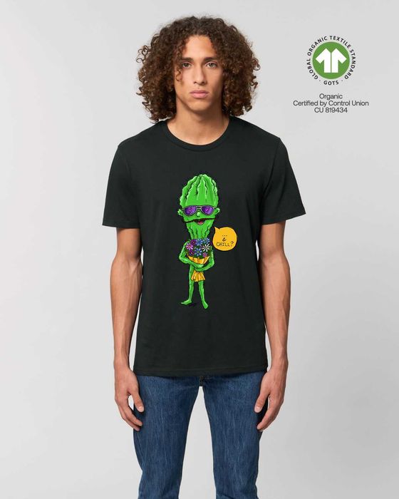 Забавни тениски с Арт Кактус за Двойки