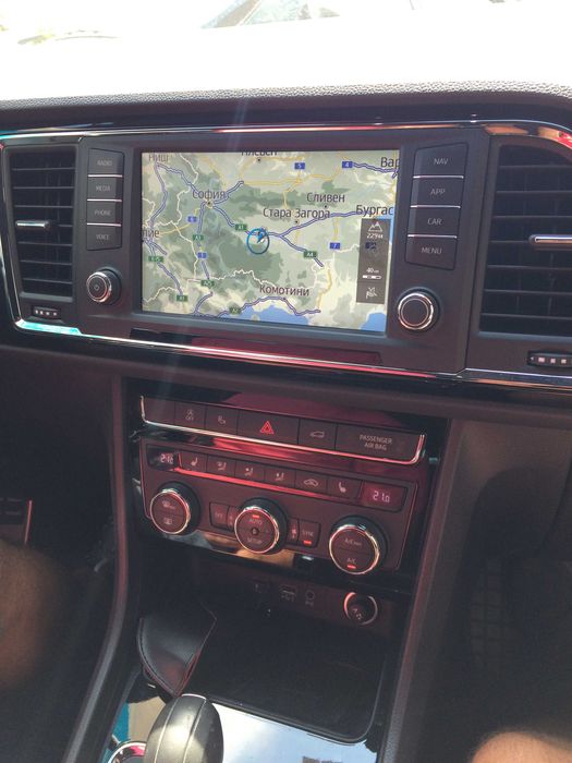 SEAT Mib1 AT V20 AS Mib2 Gen2 SD Card Европа и Турция 2026 Gen.1 Карта