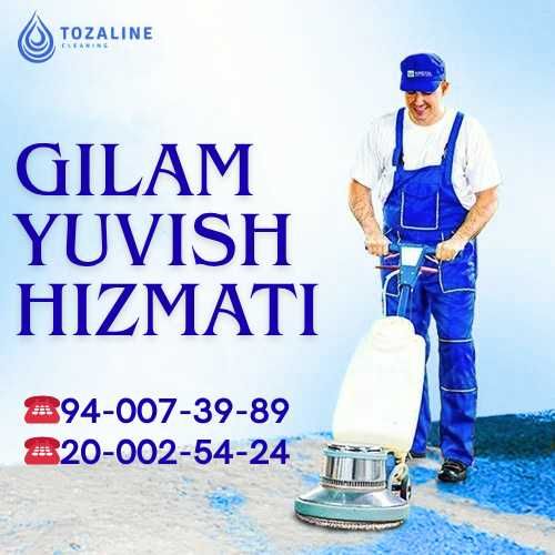 Gilam, ko'rpacha yuvish