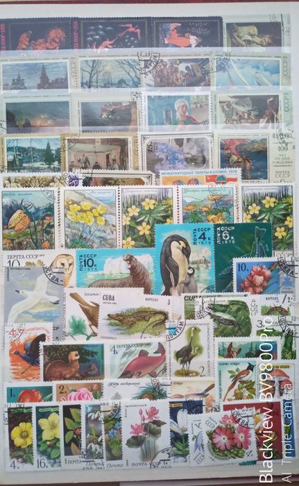 Албум с колекции от пощенски марки