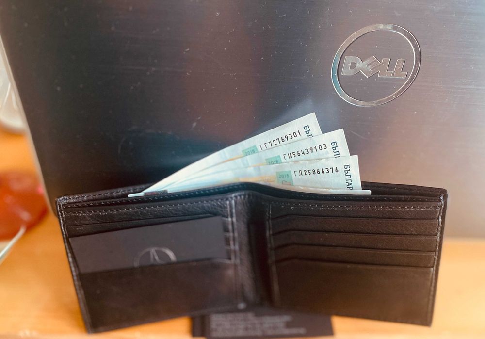 Луксозен Портфейл от Естествена кожа Jasper Conran London