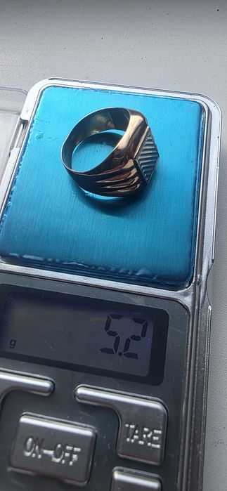 Кольцо Печатка золото