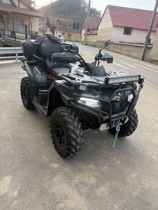 CFMOTO 625 Touring Overland 2024 FULL OPTION -Incalzire Manere Șa Troliu,Camuflaj Pregatit de Sezon