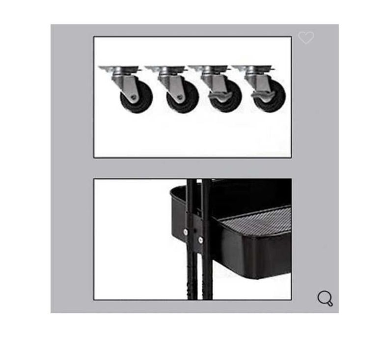 Метална количка шкаф органайзер дренажни рафтове