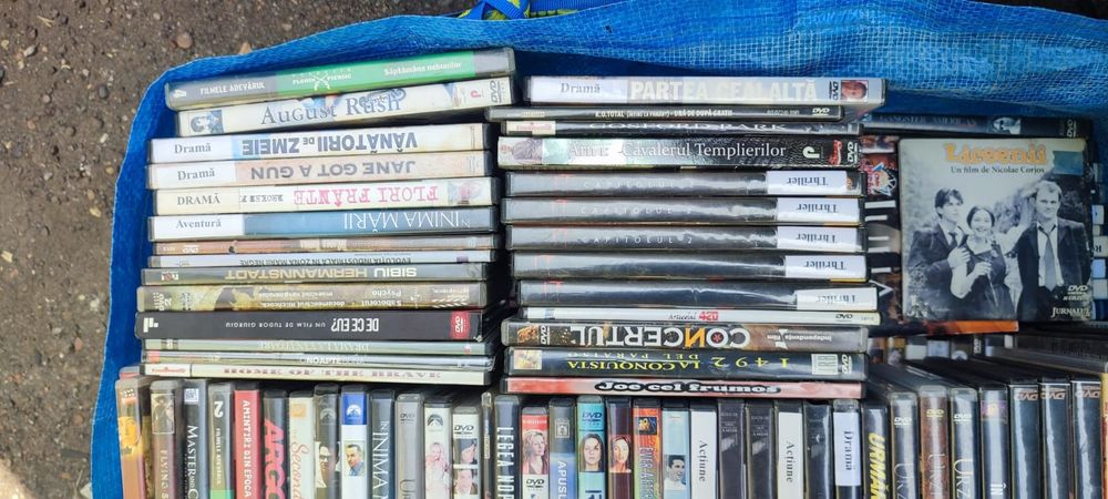 Colecție filme artistice , documentare , ptr copii , românești și stră