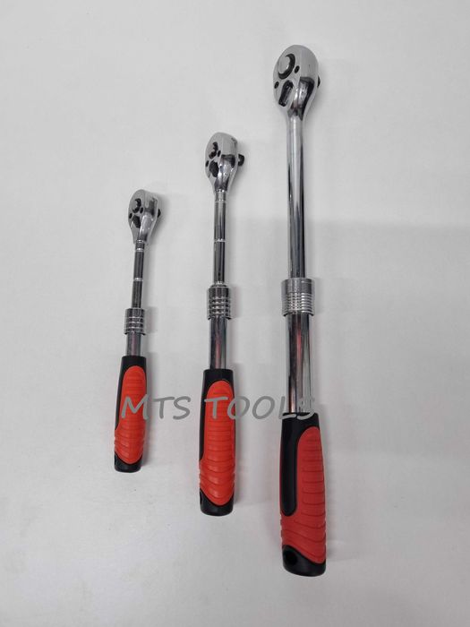 Antrenor / Cheie cu clichet telescopica 1/4" 3/8" 1/2"