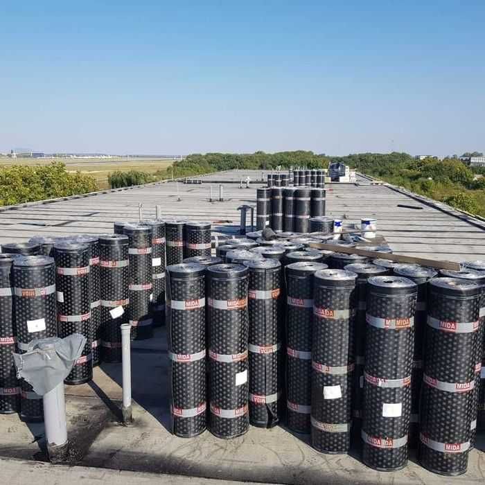 Hidroizolatii terase, blocuri, hale industriale case tip mediteranean