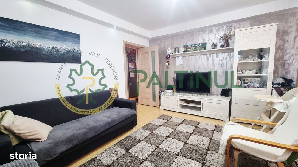 Apartament 3 camere de vânzare – Etaj 1, mobilat & utilat – Calea Turn