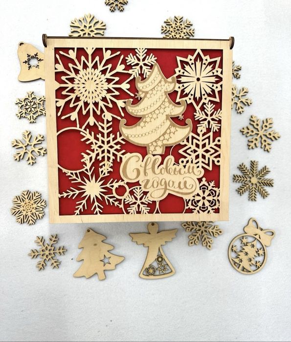 Подарочные боксы из фанеры