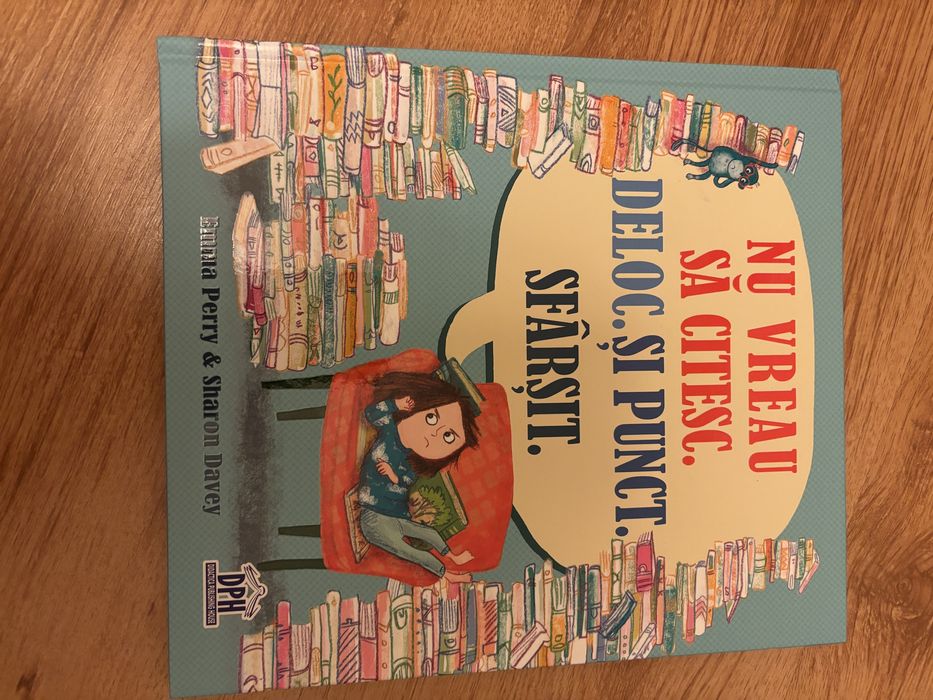 Carte : Nu vreau sa citesc. Deloc. Si punct. Sfarsit.