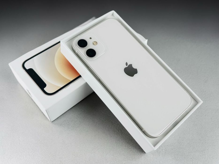 Apple iPhone 12 mini 256GB White 100% Батерия! Гаранция!
