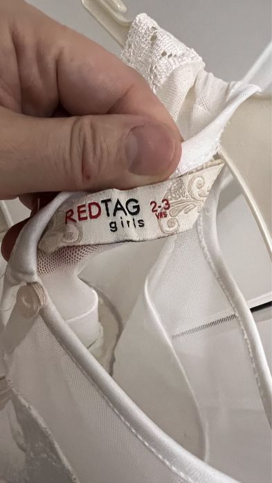 Платье для девочки белое