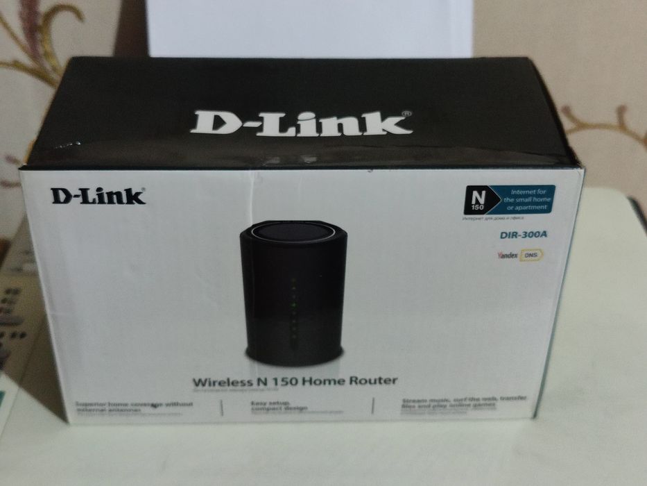 Маршрутизатор WiFi Роутер D-Link DIR-300A.