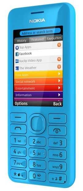 Мобилен телефон GSM Nokia 206