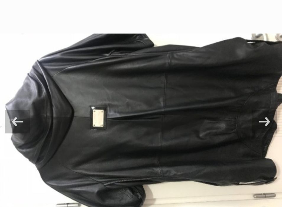 Gucci дамско кожено яке/тип елек ,оригинал