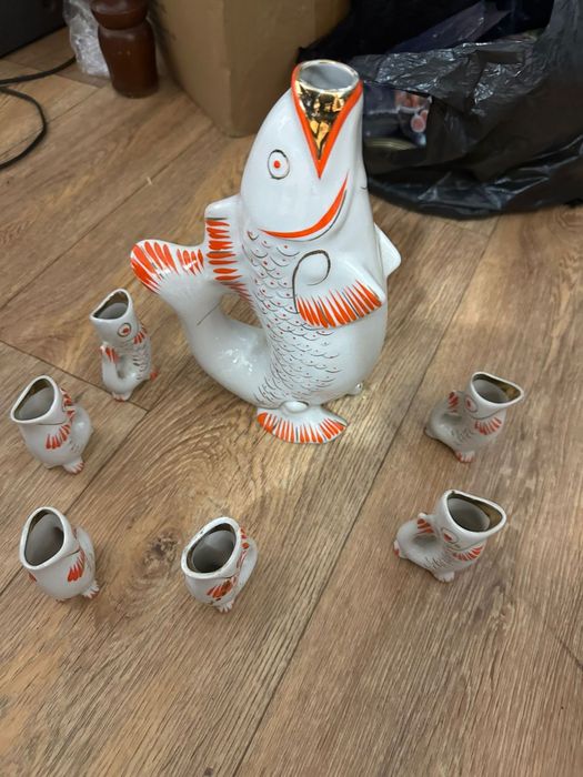 Статуэтки рыба рр