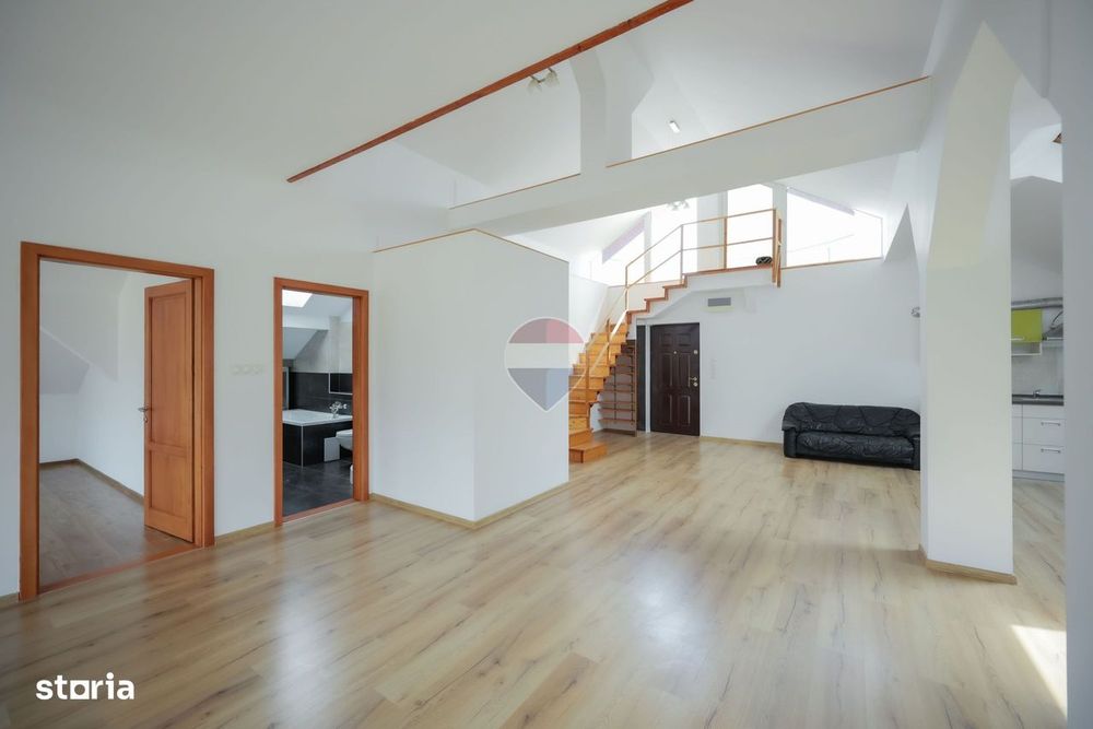 Apartament la mansardă – peste 140 mp utili | 3 dormitoare | Nufărul