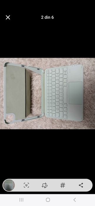Tastatura bluetooth Inatek pentru Ipad 10/11 dar potrivita pentru orice tableta cu bluetooth