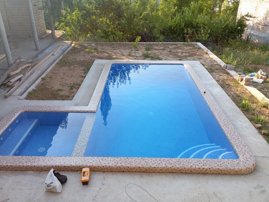 Строительство бассейнов фонтанов водопад обслуживание