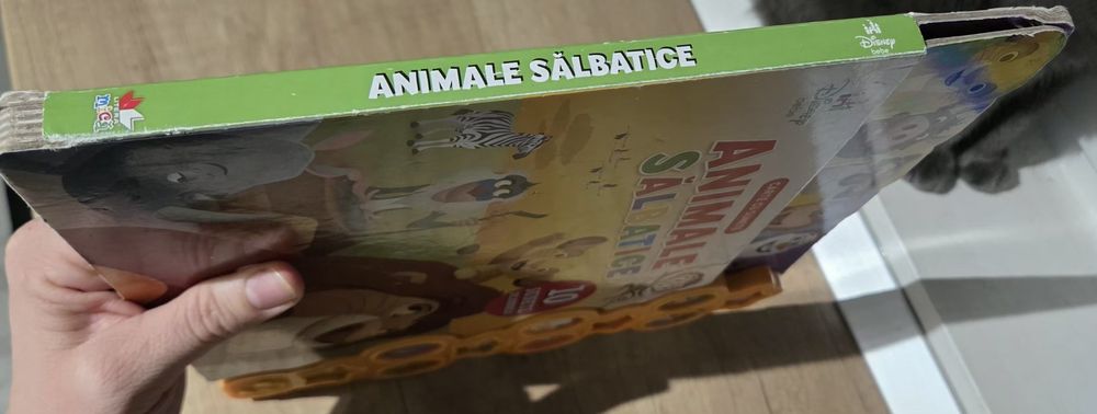 Carte cu sunete Animale Salbatice