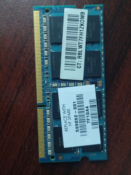 Memorie RAM Laptop 4GB DDR3 1333MHz SK Hynix (HP Spare)