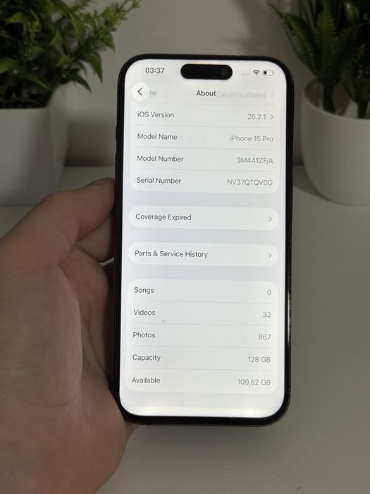 Iphone 15 pro display schimbat
