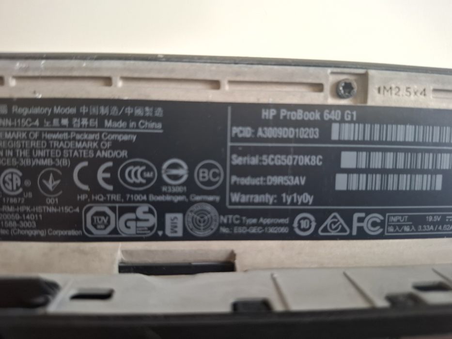 Hp probook 640 G1