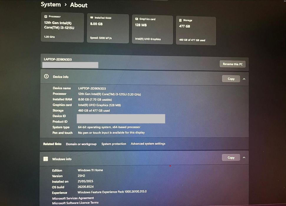 Laptop Asus vivobook 15
