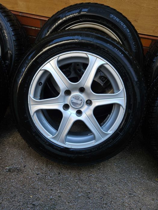 Лети джанти 16" 5х112 зимни гуми 205/60/16