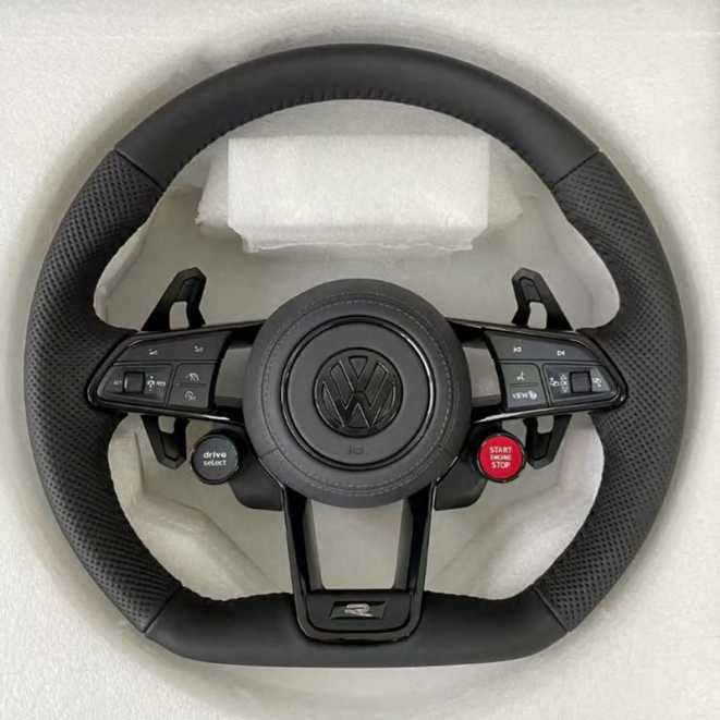 VW R спортен мултифункционален волан с бутони Start/Stop, Drive Select