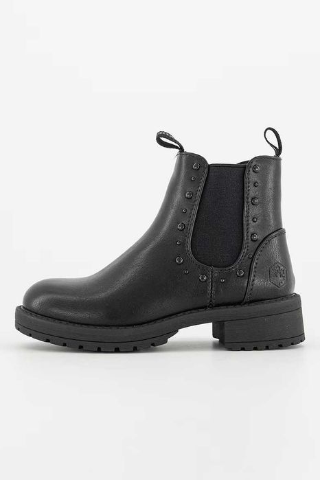 Ghete Lumberjack din piele ecologica copii, fete, marimea 30 - 31