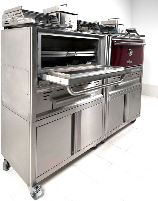 Josper / Roaster 74-Cuptor carbune profesional;Cuptor pe carbuni fonta