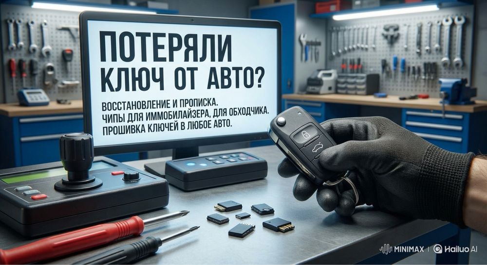 Потеряли ключ от авто? Восстановление и прописка ключей