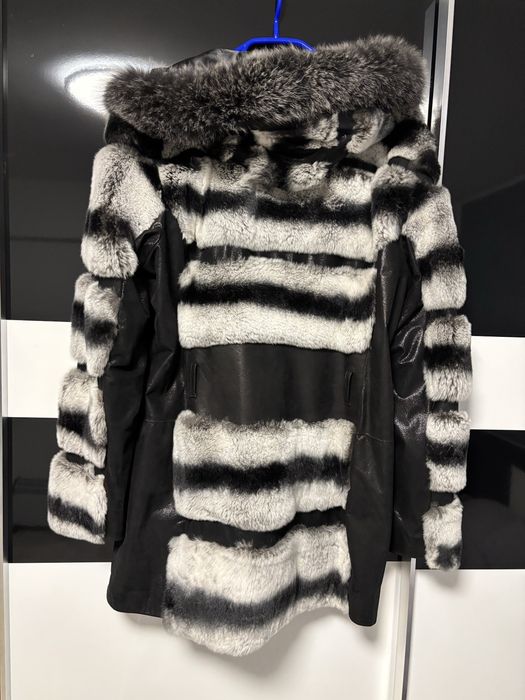 Haina de blana naturala chinchilla