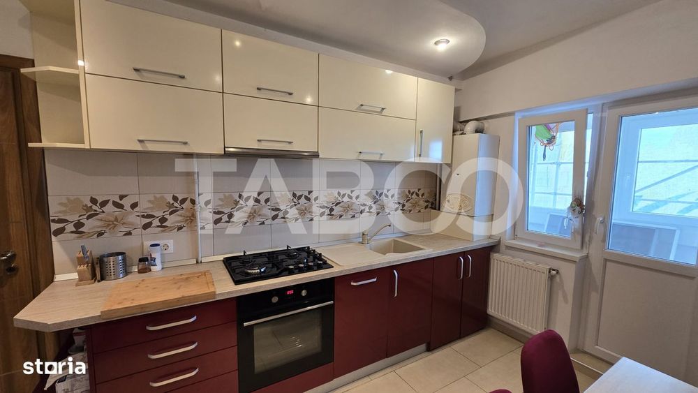 Apartament de vanzare 2 camere 60mp la etajul 3 in zona Garii Sibiu