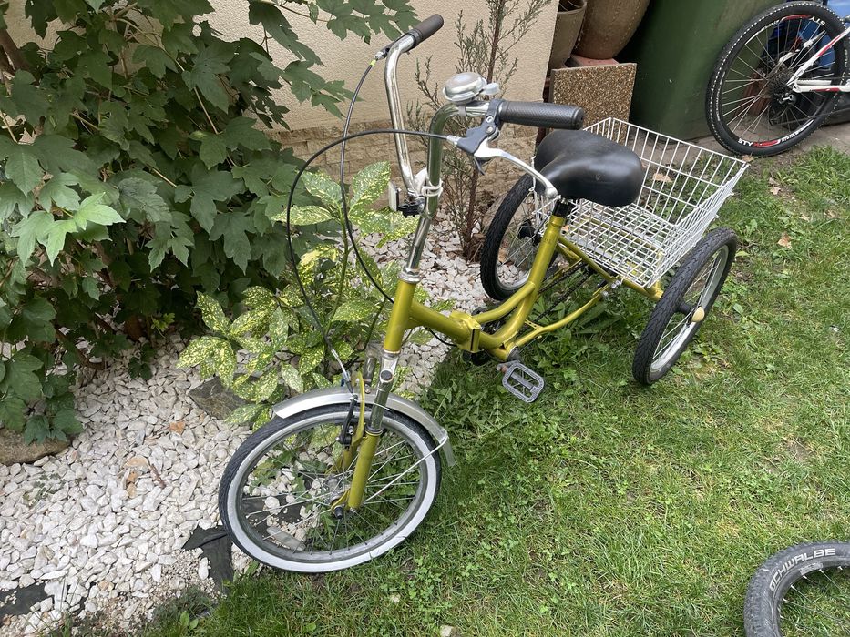 Bicicleta 3 roti pliabila
