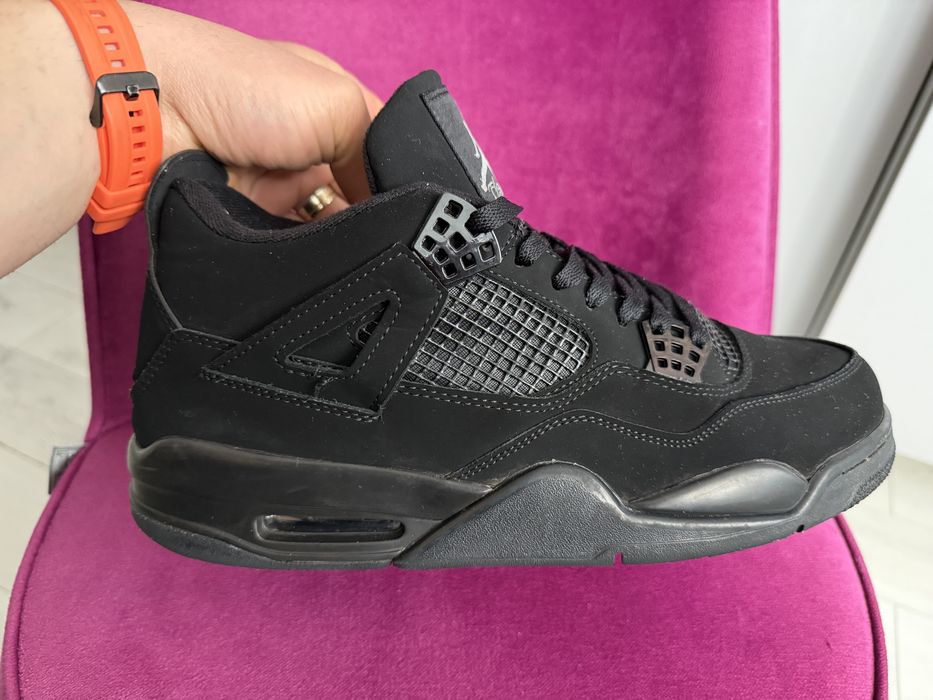 Оригинални маратонки/кецове Jordan Retro 4 Black Cat номер 46 стелка 29см