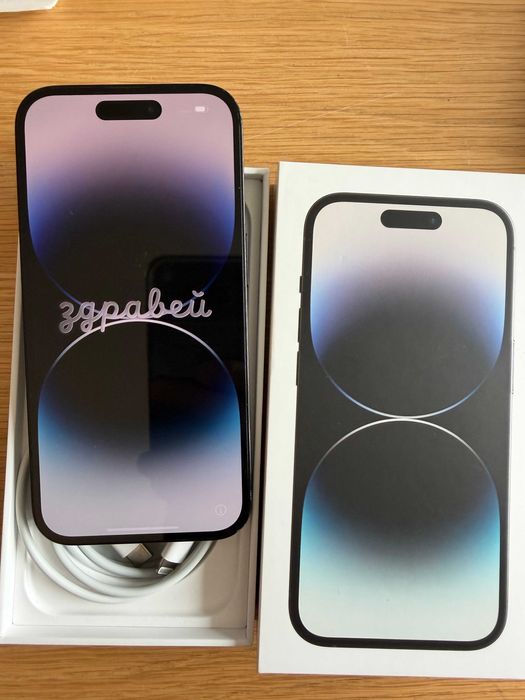 Apple iPhone 14 Pro 128 GB Space Black + подаръци