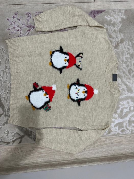 Дамски коледен пуловер