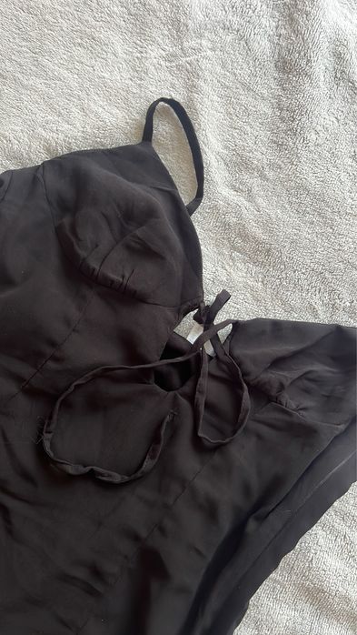 Черна лятна рокля