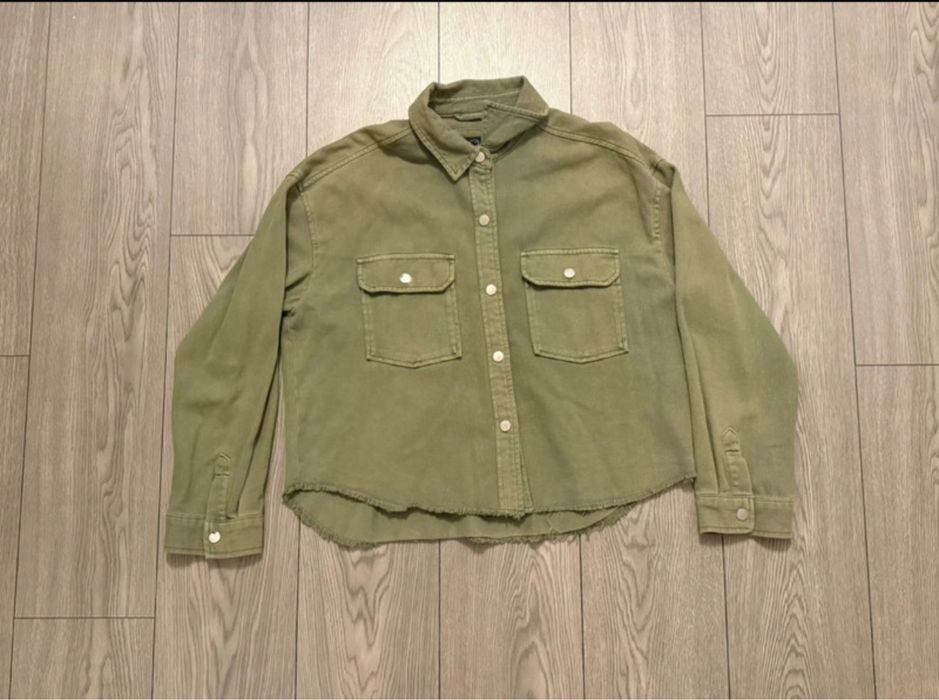 Jacheta tip camasa kaki, marime M