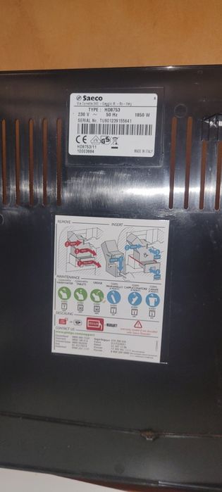 Saeco intelia one touch cappuccino