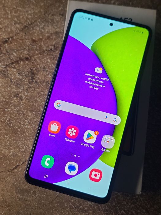 Samsung A 52 128 GB Karobka dakument